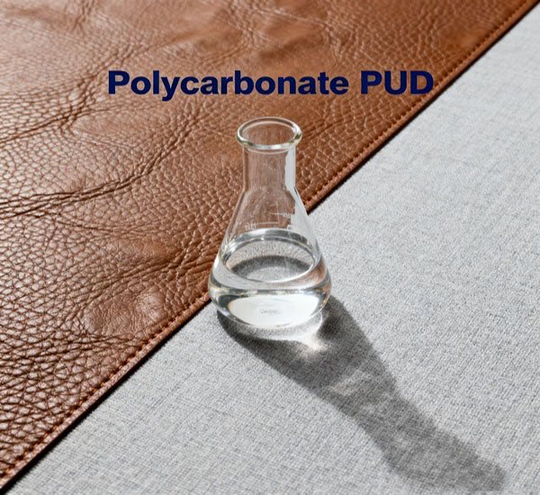 Dispersion de polyuréthane à base de polycarbonate (PC-PUD) pour les revêtements de cuir et de textile de nouvelle génération